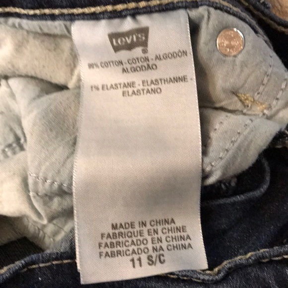 Levi’s Contrast Stitch Low Rise Ankle Skinny - Picture 5 of 5